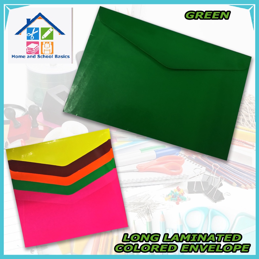 Laminated Long Document Envelope Document Filing Glossy Envelope