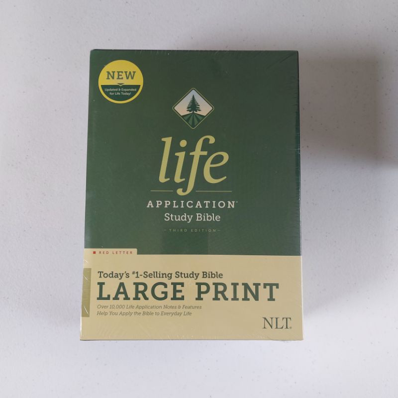 NLT Life Application Study Bible: 3rd Edition (Large Print - Hard Cover ...