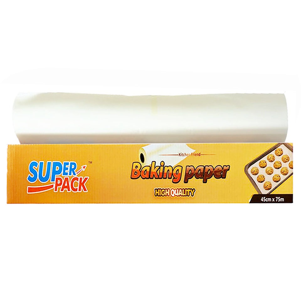 Baking Paper | Baking Sheet | Parchment Paper 45cm X75m | Shopee ...