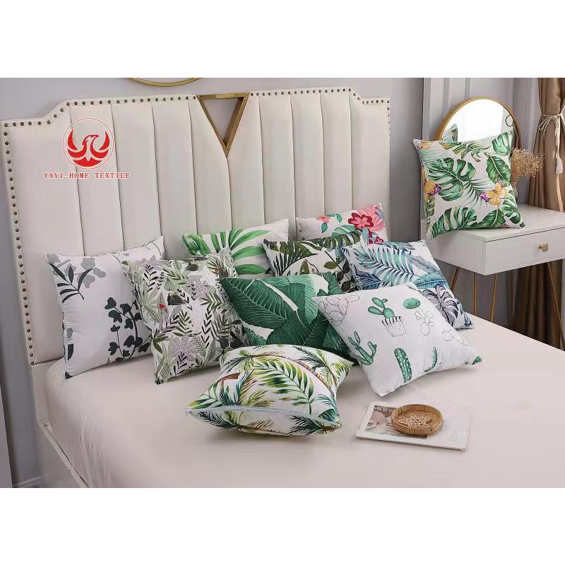 NEW ARRIVAL THROW PILLOW CASE WITH ZIPPER SEMI COTTON 1PC ONLY SQUARE Shopee Philippines