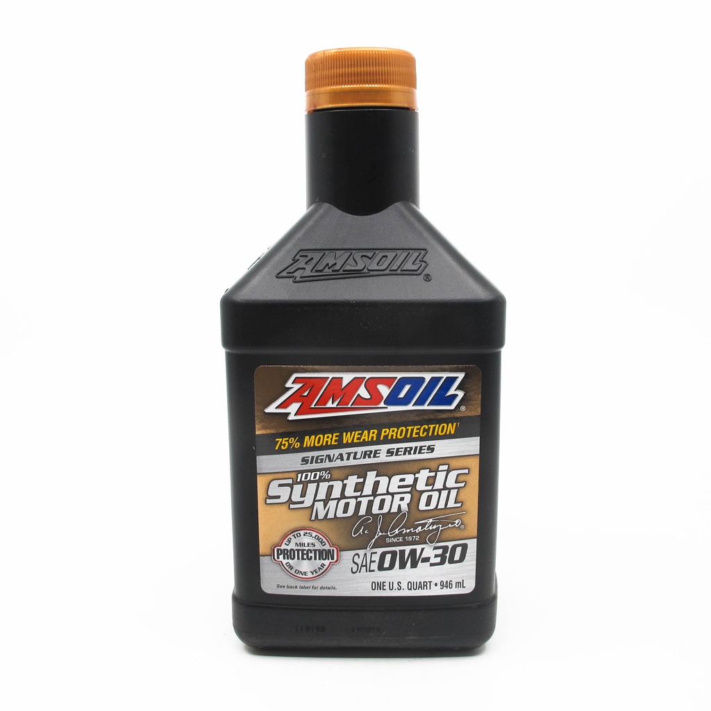 AMSOIL 0W30 Signature Series Engine Oil Fully (1 Quart) Shopee