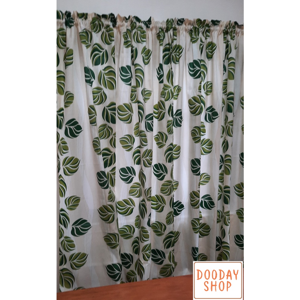 TROPICAL NO RING CURTAIN / VARIOUS DESIGN/ GEENA FABRIC / DOOR AND ...