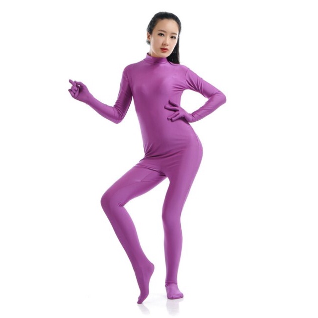Spandex Zentai Full Body Skin Tight Jumpsuit Unisex Zentai Suit ...