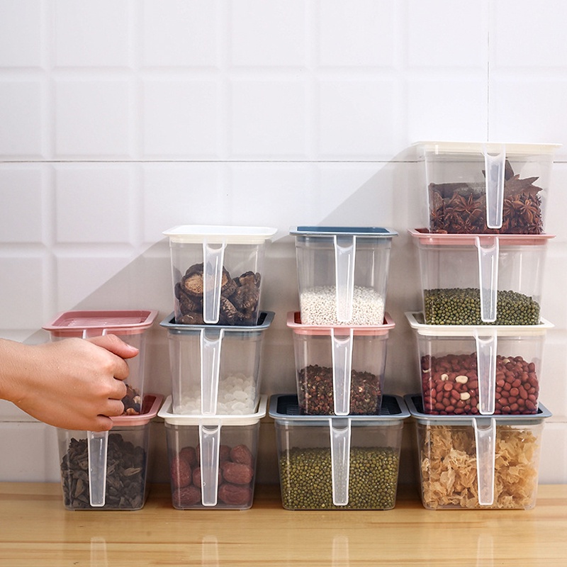 Dailyhome Food Storage Container with Handle Pantry Bin Fridge Fresh ...