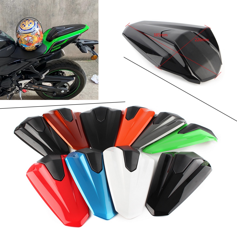 Motorcycle Pillion Rear Fairing Seat Cowl Cover For 2016 2017 2018 - 2021 2022 Kawasaki Ninja