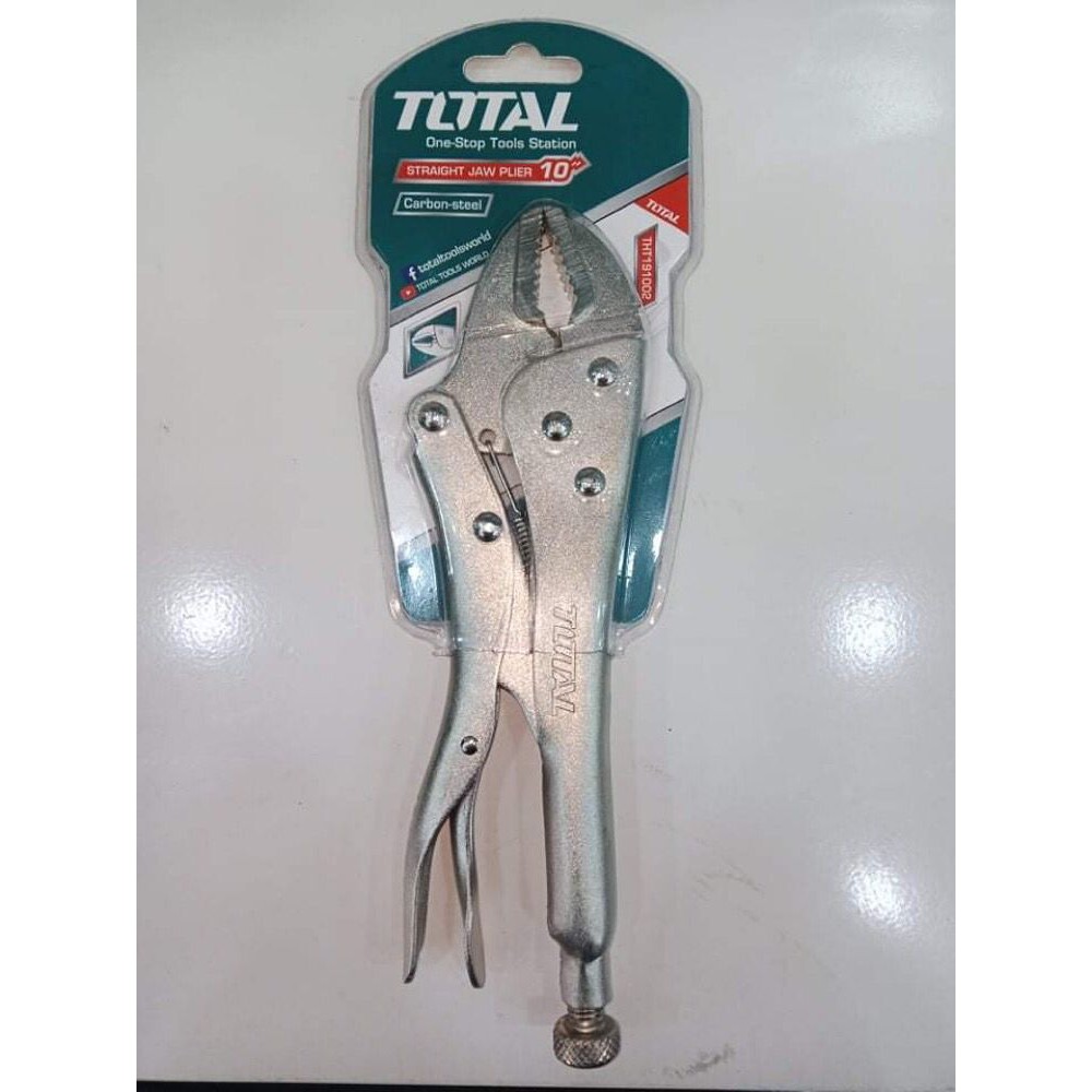 TOTAL TOOLS VICE GRIP PLIERS CURVED STRAIGHT LONG NOSE Shopee Philippines