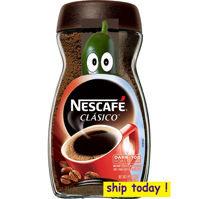 Nescafe Clasico Dark Roast Instant Coffee 7oz / 200g Shopee Philippines