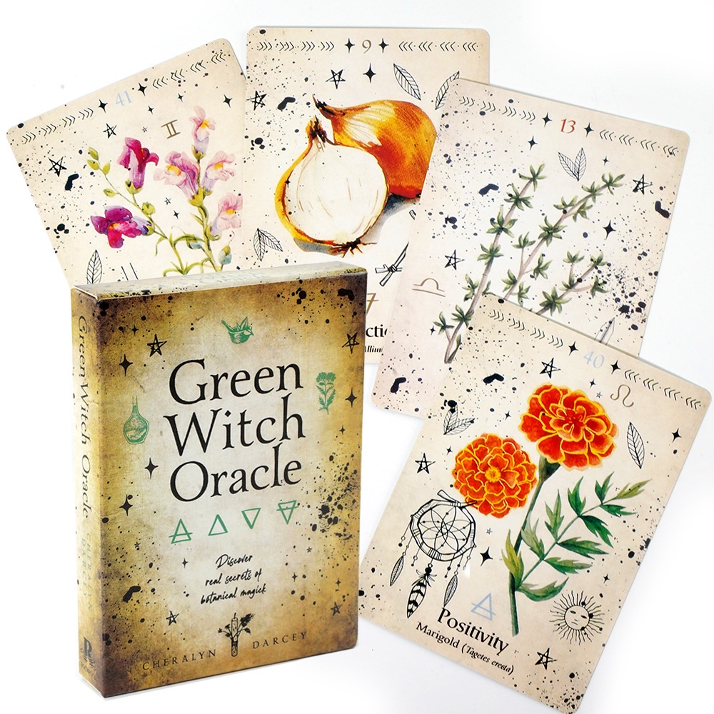 Green Witch Oracle Cards | Shopee Philippines