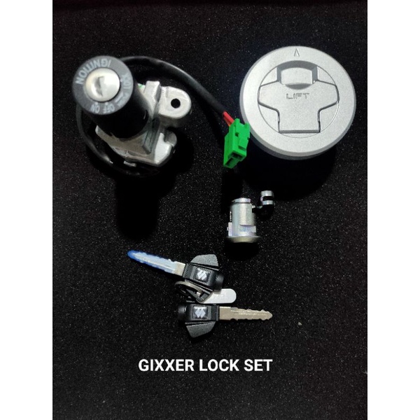 GIXXER LOCK SET / IGNITION SWITCH SET (GENUINE) Shopee Philippines