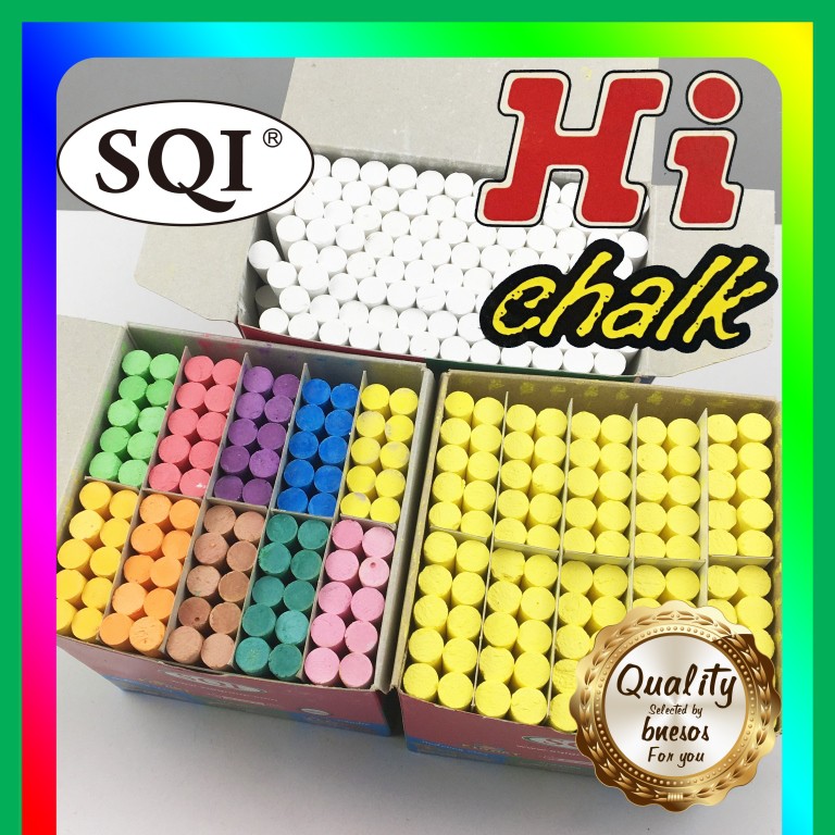 HBW Colored Chalk 100 pcs.