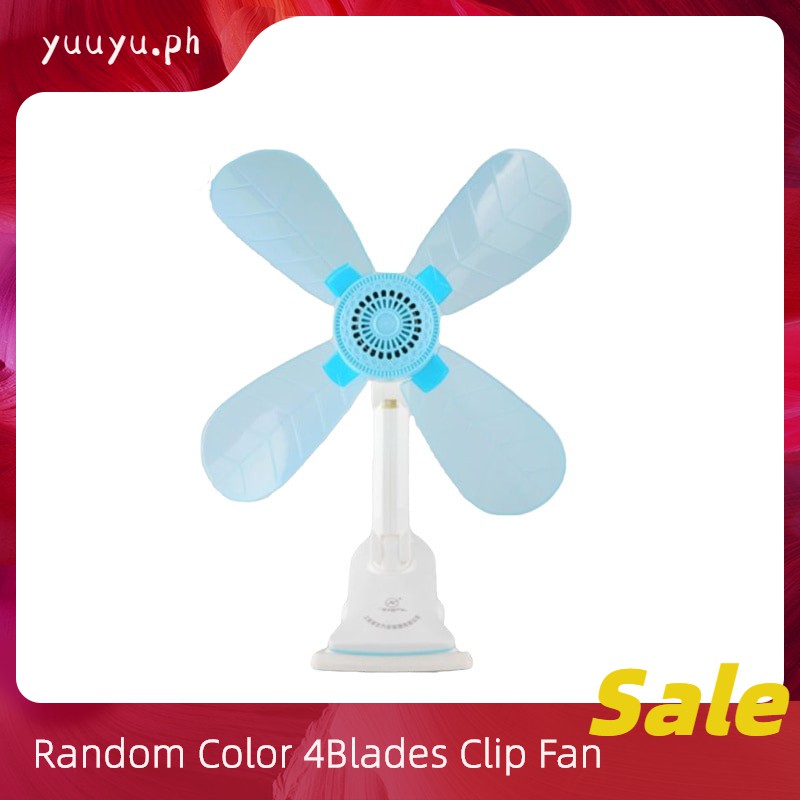 #COD Immediate shipped 4 Blades Clip Fan Portable Electric Fan ...