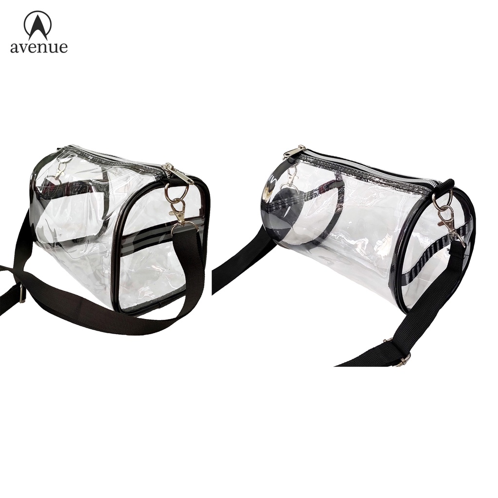 Avenue Transparent PVC Clear Sling Bag 302 Shoulder Bag Thick Plastic