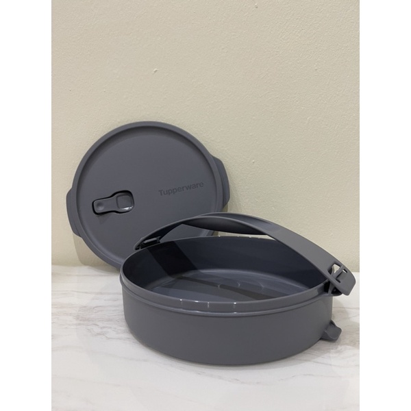 Tupperware Microwaveable Round with Handle [880mL] | Shopee Philippines
