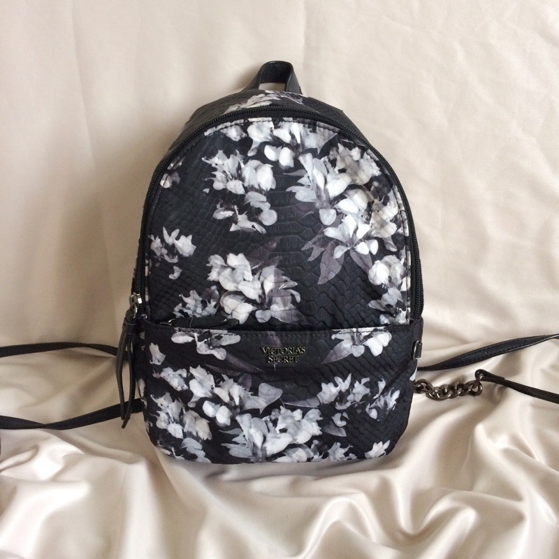 Victoria secret mini hot sale black backpack