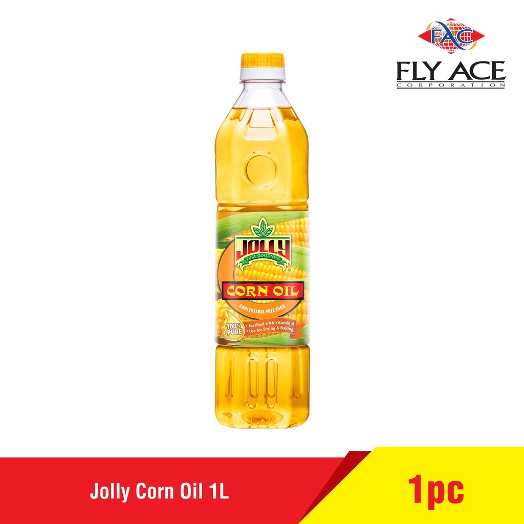 Jolly Corn Oil 1L Cholesterol Free Shopee Philippines