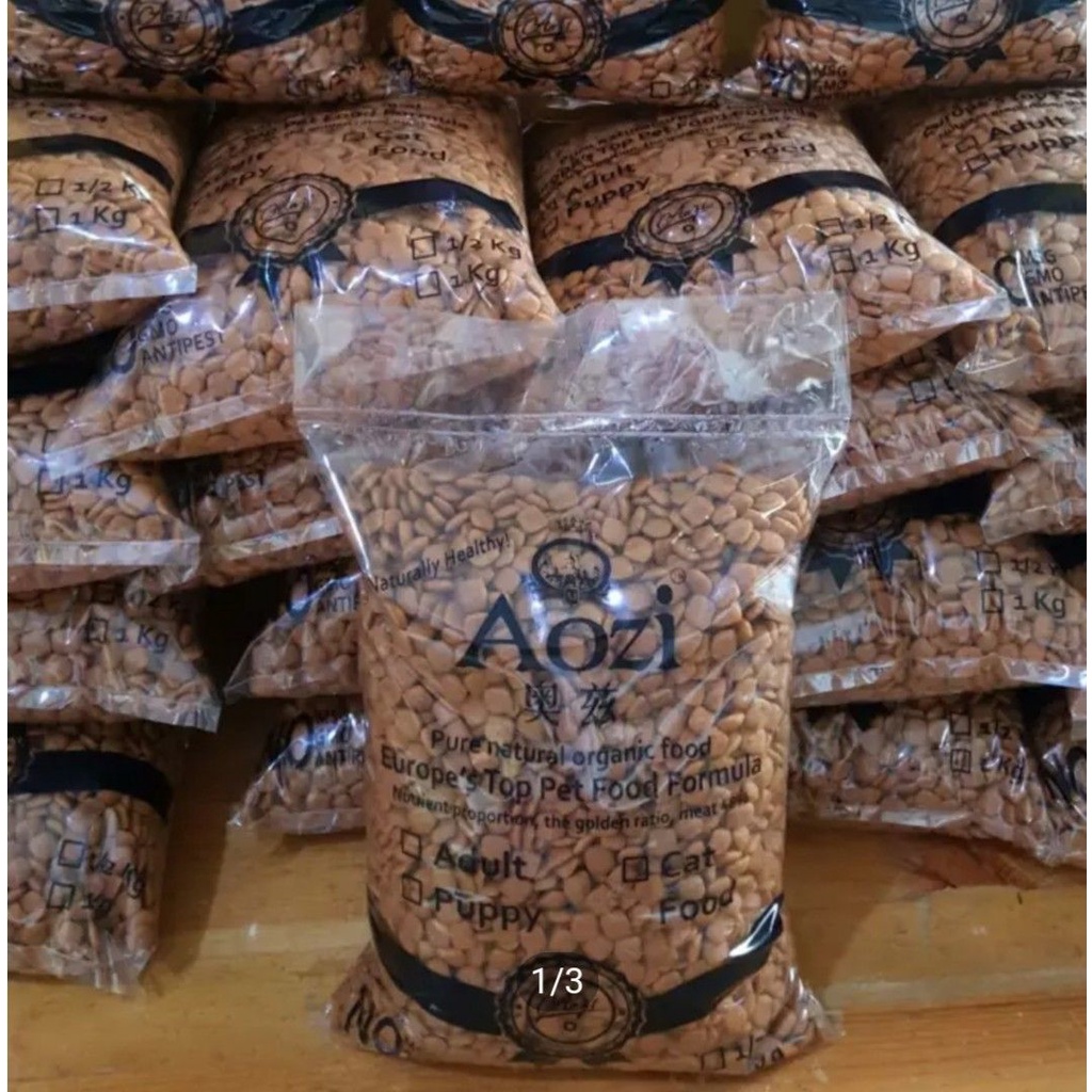 AOZI puppy HYPO ALLERGENIC DOG FOOD(1kg repacked) Shopee Philippines
