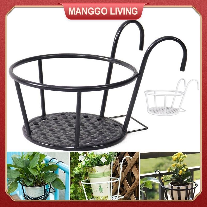 Thicken Plant Stand Iron Racks Balcony Flower Pot Plant Rack Indoor ...