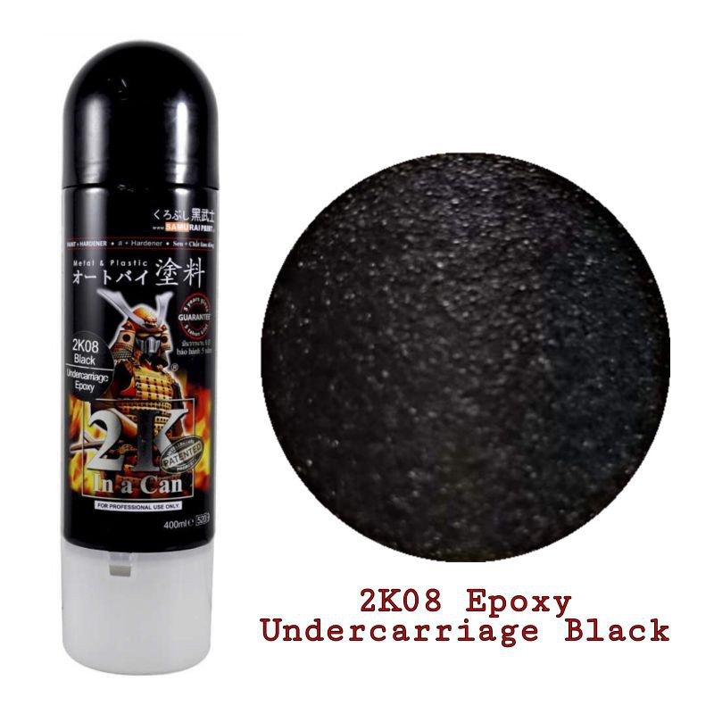 2k08 Epoxy Undercarriage Black Samurai Spray Paint Shopee Philippines