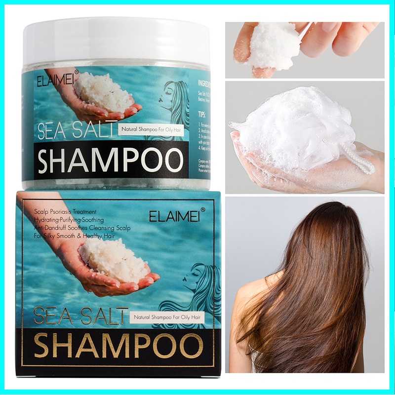 [ COD Ready Stock]ALIVER Sea Salt Anti Dandruff Shampoo For dandruff