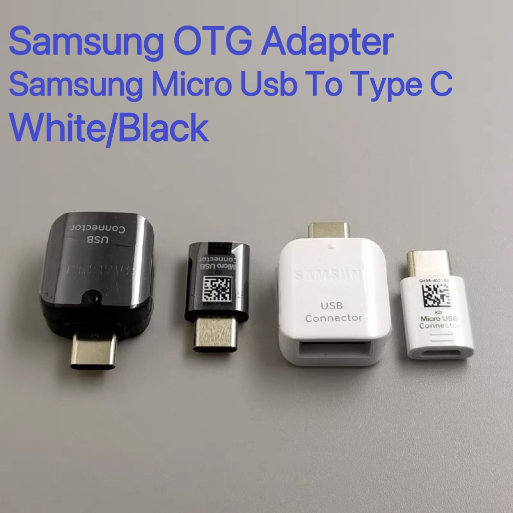 Original Samsung USB Adapter USB Type C Male to Micro USB Female OTG