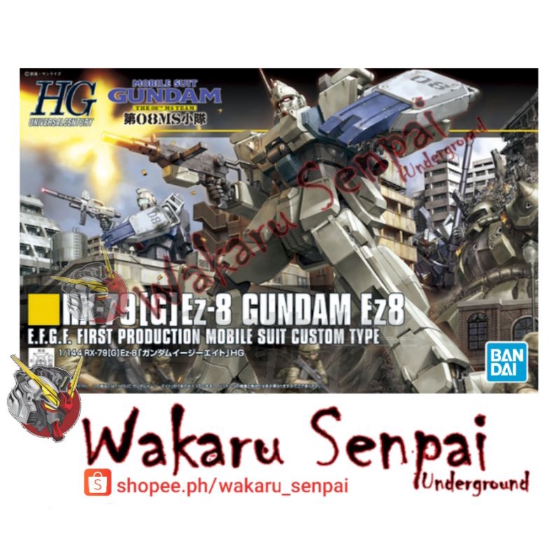 Hg 1144 Hguc 1144 Rx 79 G Ez 8 Gundam Ez8 Bandai Shopee Philippines