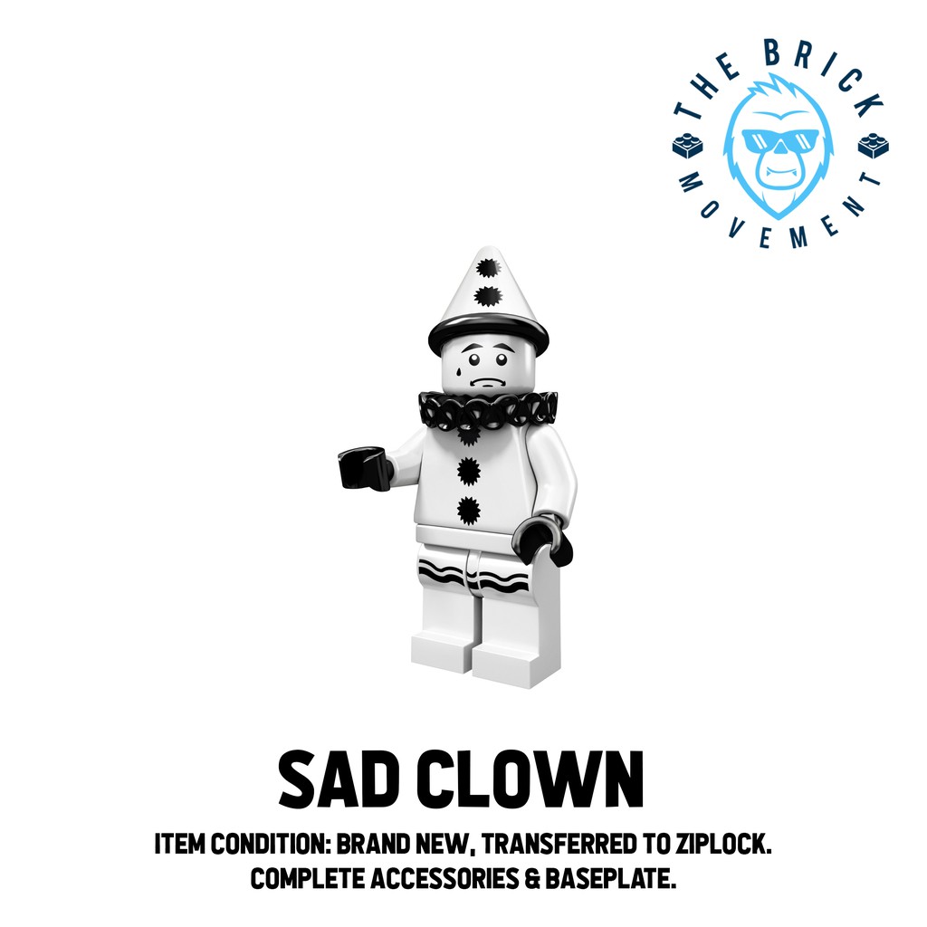 Sad clown online lego