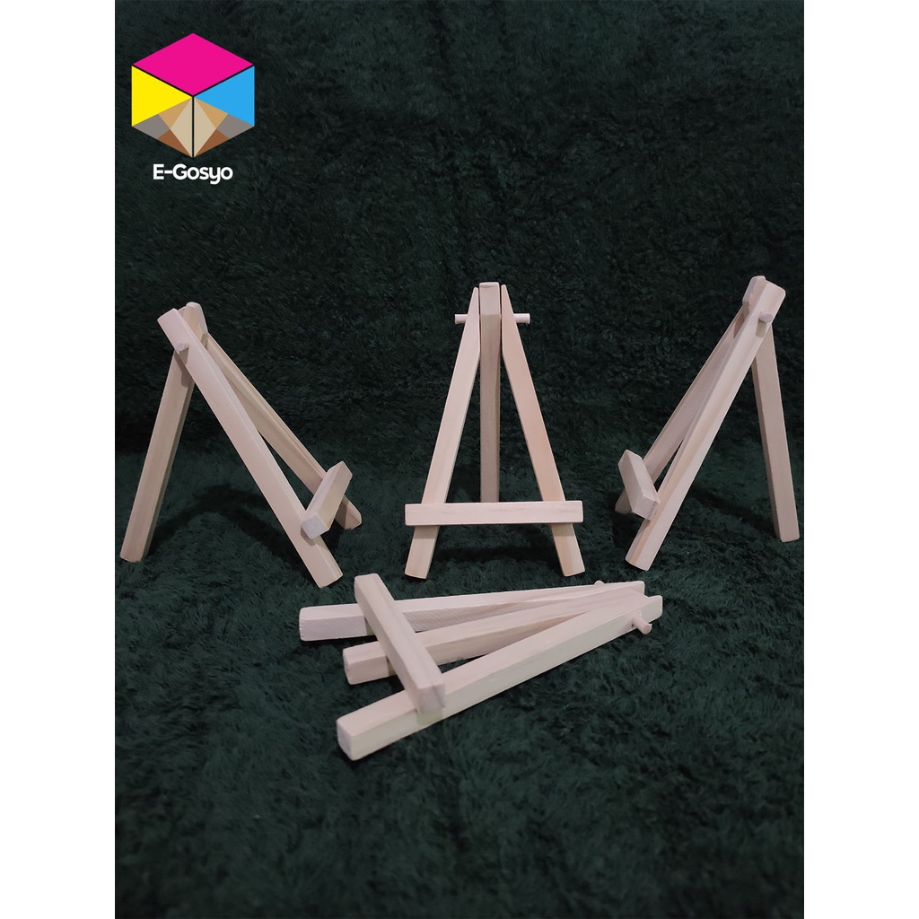 10 pcs Wooden Art Easel / Art Stand / Mini Wooden Art Tripod Stand ...