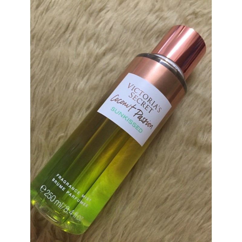 Victoria's Secret Coconut Passion Sunkissed Fragrance Mist Spray