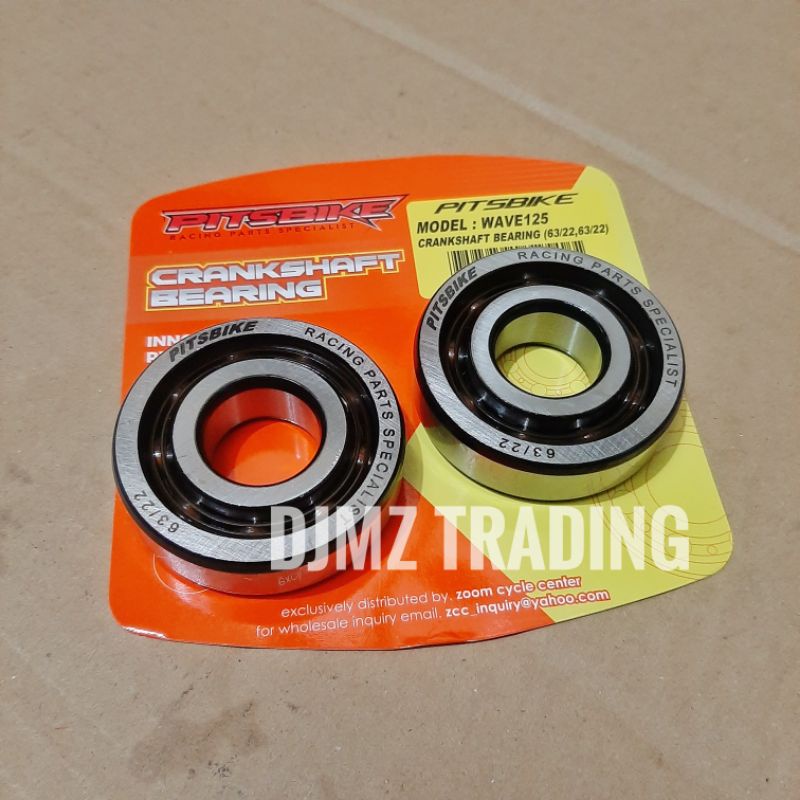 WAVE, RS, XRM 125 Pitsbike Crankshaft / Side Bearing (2PCS) Shopee