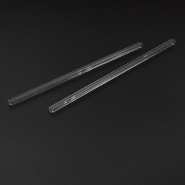 Glass stirring rod 100mm 200mm 300mm long diameter 6mm Borosilicate