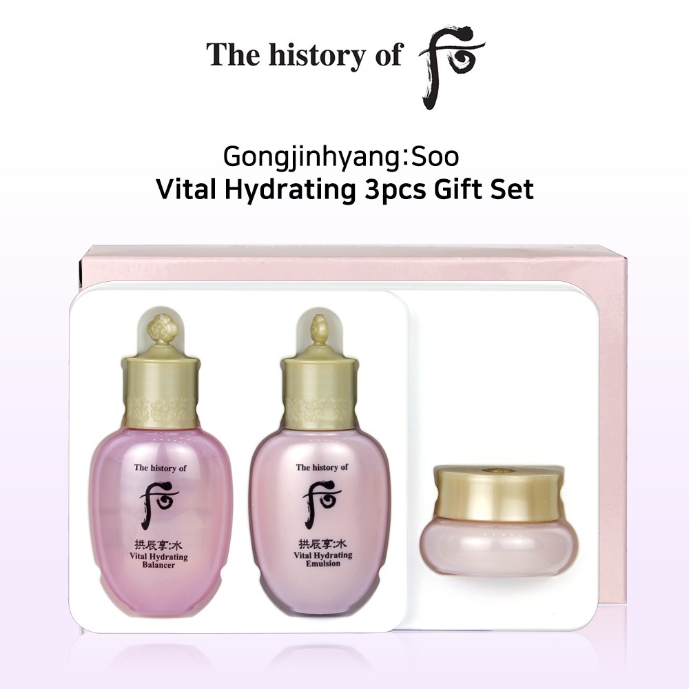 Set De Soins The History Of Whoo Gongjinhyang Soo Special - 3 Pièces Hydratantes Et Anti-âge