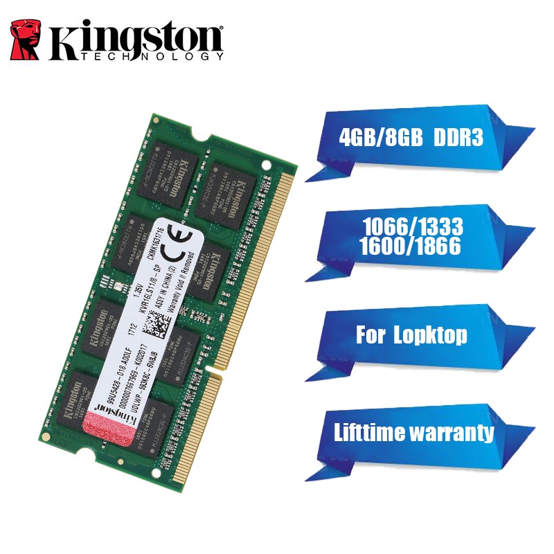 Crucial 4GB 8GB DDR3L 1333MHz 1600Mhz 1866MHz 1.35V 204Pin SODIMM Laptop  Memory RAM Notebook RAM