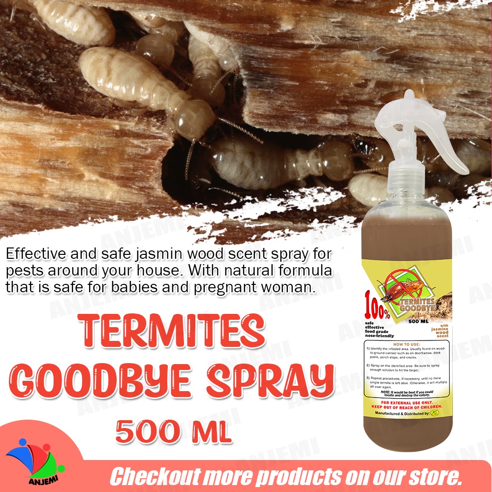 Termites Goodbye Spray 500ml NaNatural Termites Killer Pamatay Anay ...