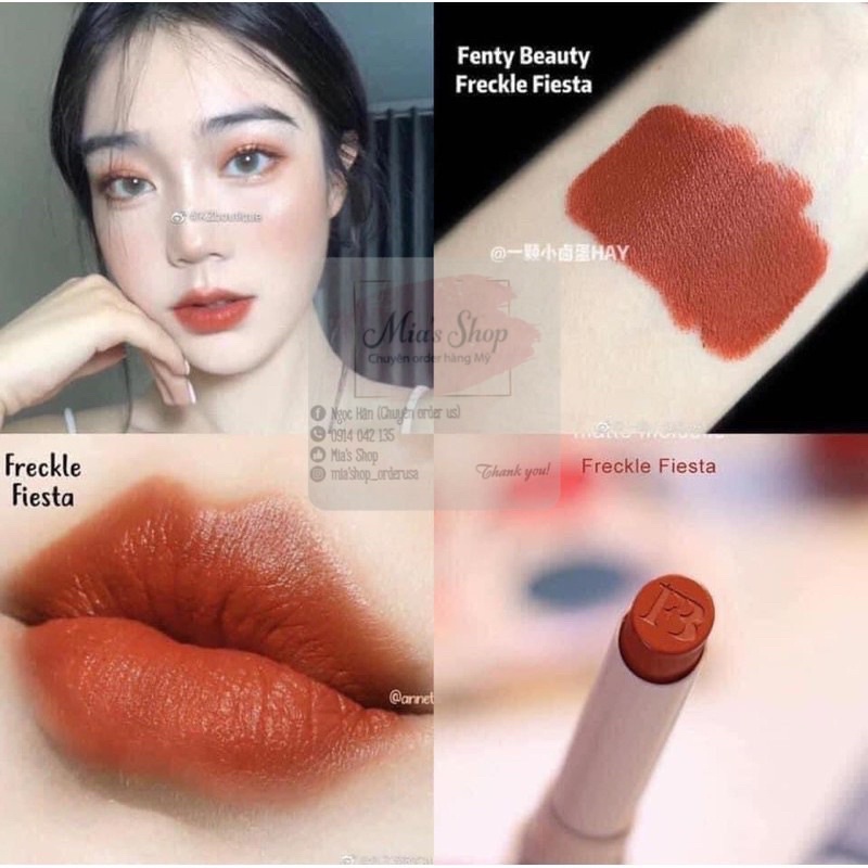 Fenty Beauty Fenty Beauty Mattemoiselle Plush Matte Lipstick | Shopee ...