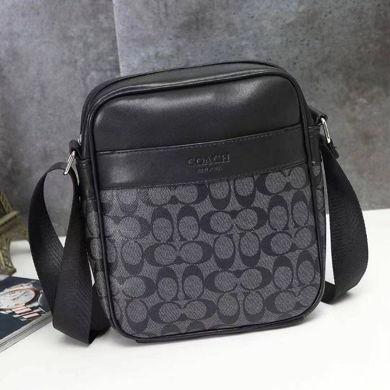 Ready Stock 2205 COACH men s Sling bag Class a Size 9x10 inches