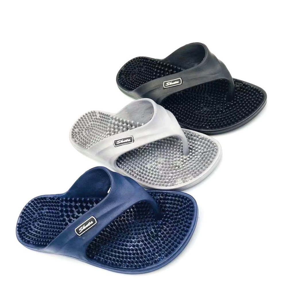 New Elevate Your Style With Good Quality Men's Foot Massage Slippers ...