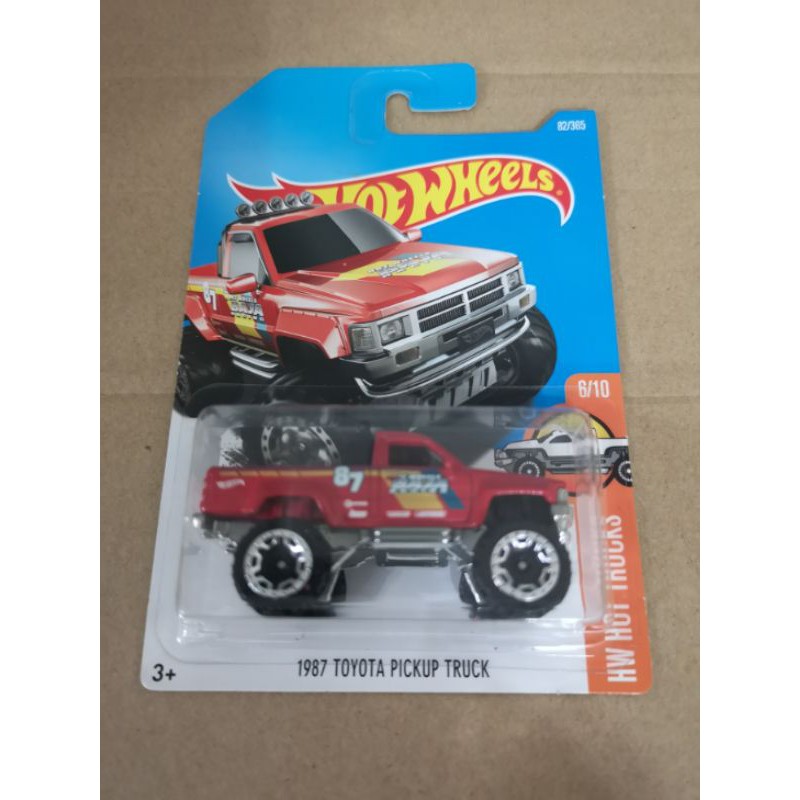 Hot Wheels 1987 Toyota Pickup Truck - Blister with Dent Mark | Shopee ...