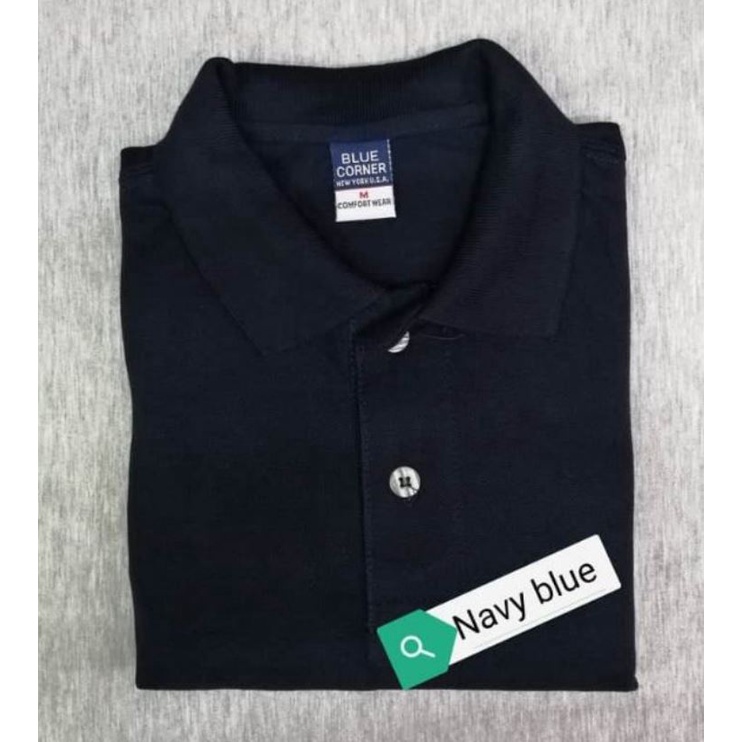 Navy Blue Blue Corner Shirt Blue Corner Navy Blue Polo Shirt Blue