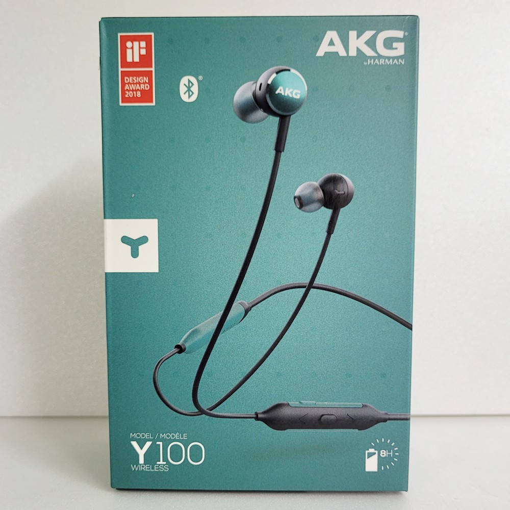 Akg y100 best sale wireless bluetooth earbuds