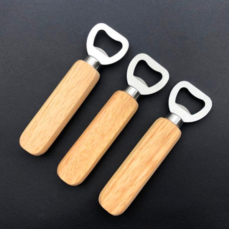 Retail Wooden Bottle opener - No engrave, Plain 1 PIECE PER QUANTITY ...