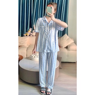 CB BT21 Series Korean Terno Cotton Shortsleeves and Pajama Set