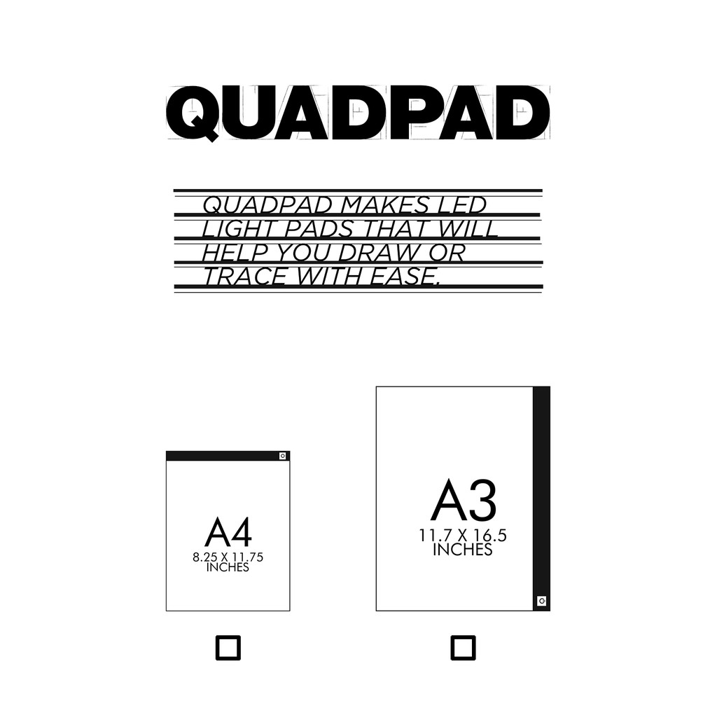 High Quality A4 Led Light Pad With 3 Level of Lighting Tracing Pad, Drawing Pad, Dimmable Light