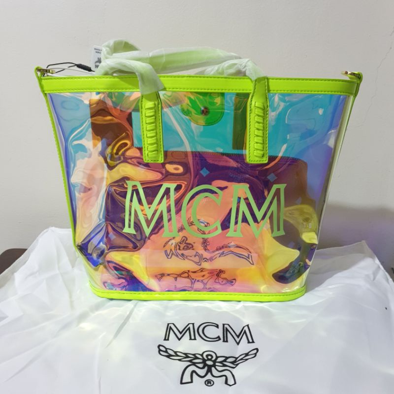 Clear hotsell mcm bag