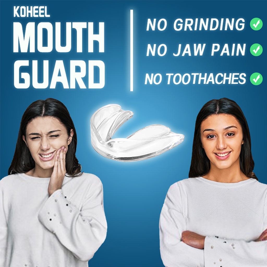 KOHEEL Mouth Guard for Teeth Grinding, Moldable and Easy to Use Night