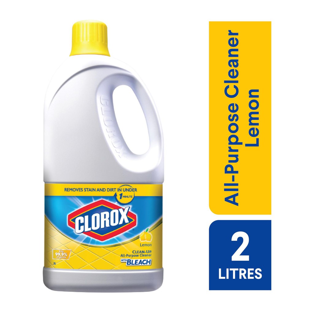 Clorox Clean Up All Purpose Cleaner 2l Lemon Scent Disinfectant With Bleach Shopee Philippines 7126