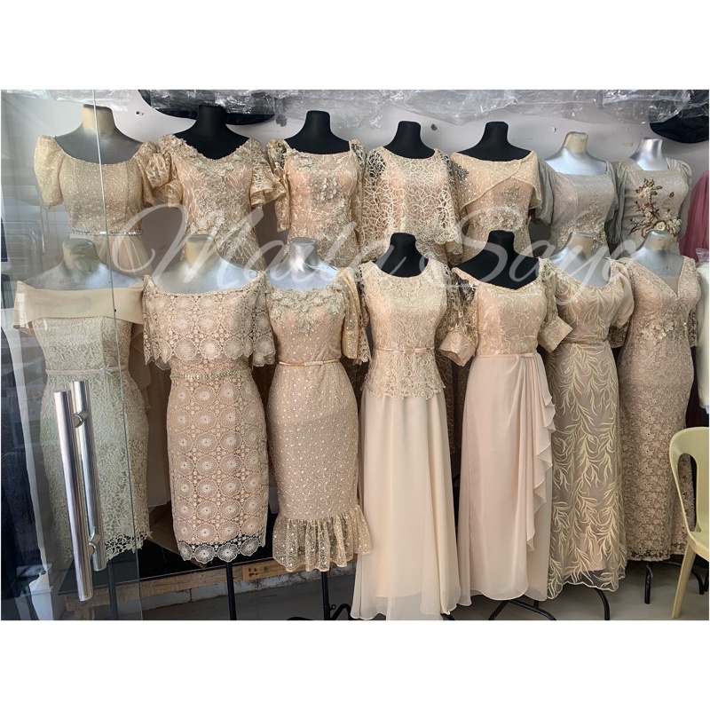 Ninang gown shop for wedding