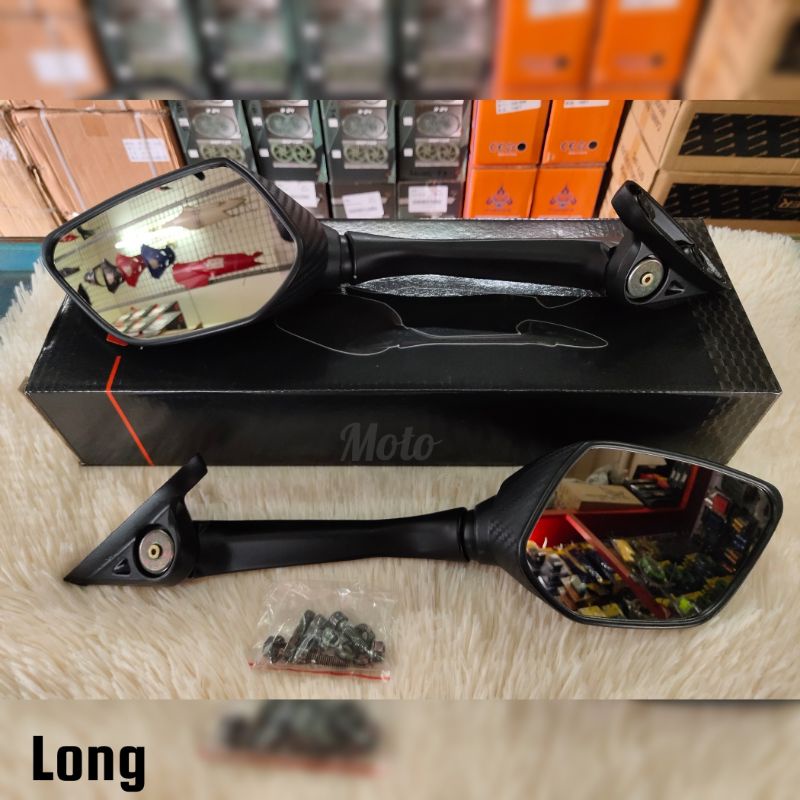 SPYKER Nmax2020 V1/V2 Side Mirror Carbon Long Stem R15/R25 Side Mirror ...