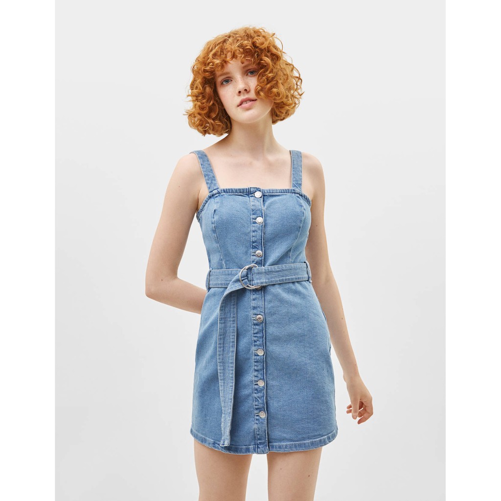 Pinafore hotsell dress bershka