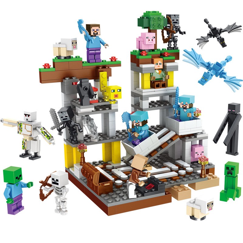 Minecraft Series Mine Set Model Building Blocks Lego Compatible ...