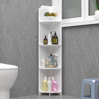 Plastic Bathroom Shelf, Corner Bathroom Small Storage Cabinet, Bathroom  Multi-layer Storage Shelf With Door, Space Saving Cabinet Organizer,  Bathroom Accessories - Temu Philippines